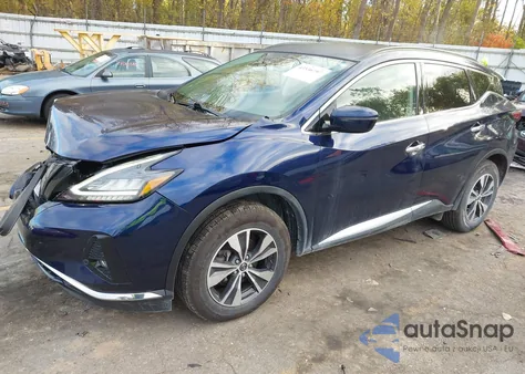 2023 Nissan Murano Sv Fwd from USA, damaged, VIN 5N1AZ2BJ0PC125614
